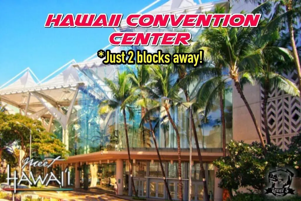 Apartment *Rarelayout*2Qn Beds*Great For Groups,Friends,Wakiki Honolulu